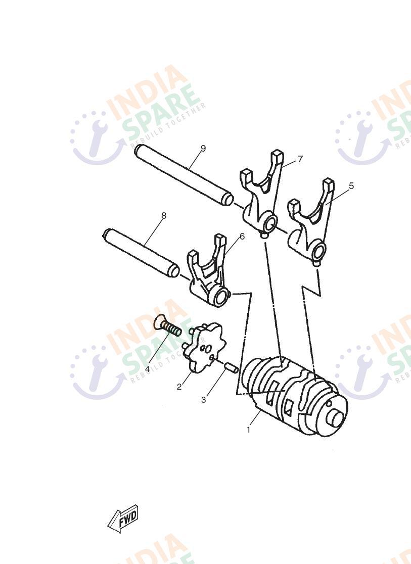 SHIFT CAM FORK